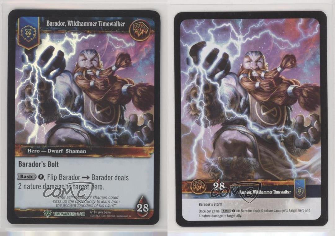 30-CARD TIMEWALKER FOIL HERO SET WOW WORLD OF WARCRAFT TCG