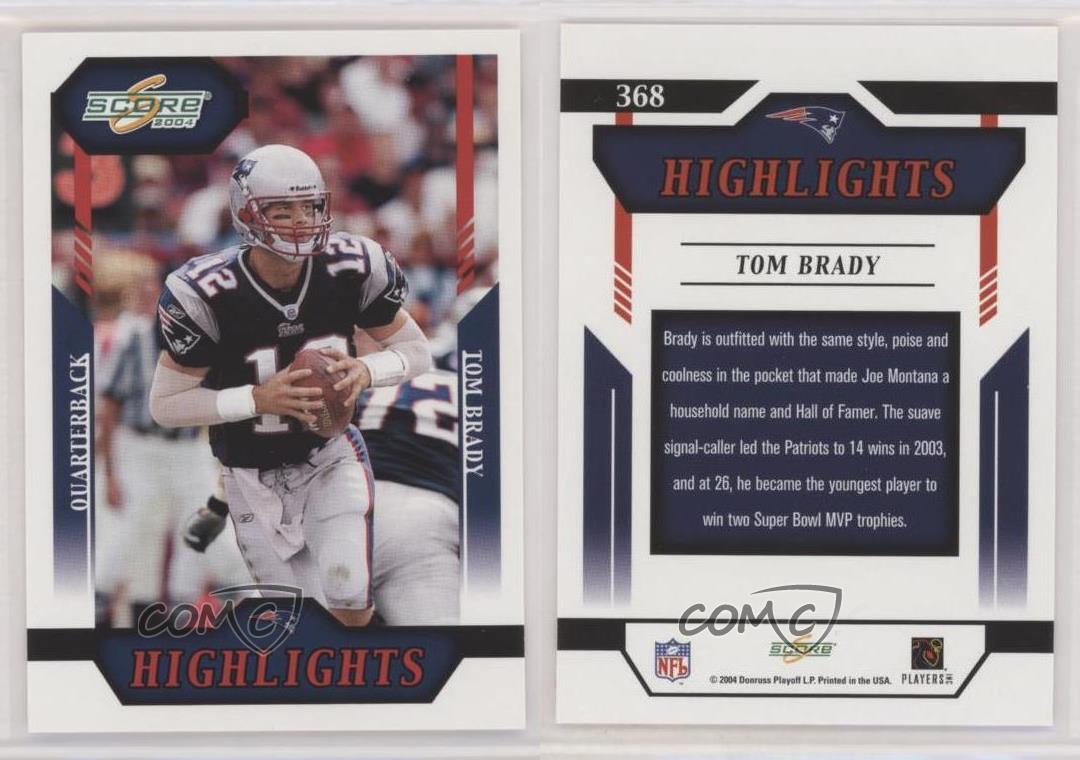 Tom Brady – 2004 Patriots Replay