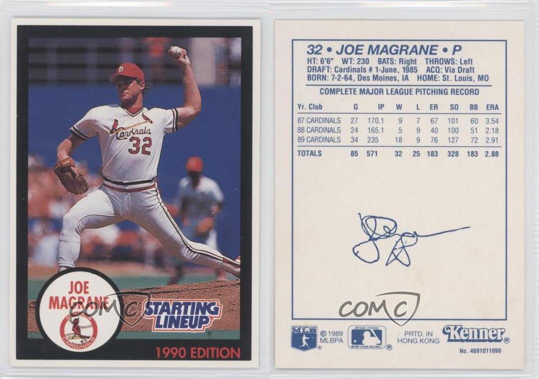 1990 cartes de démarrage année recrue Joe Magrane #_JOMA 