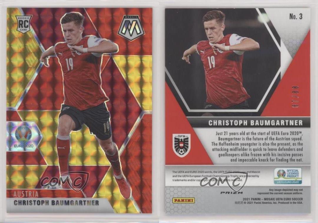 2022年限定カラー 2021 パニーニ モザイク UEFA ユーロ サッカー