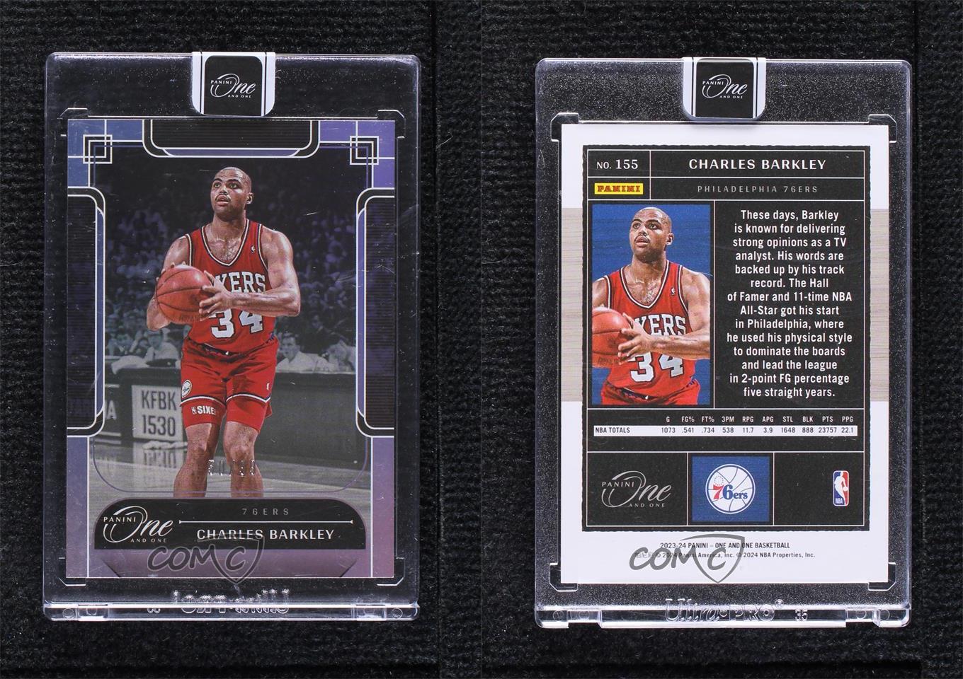 2023-24 Panini One and One Legends /99 Charles Barkley #155 HOF