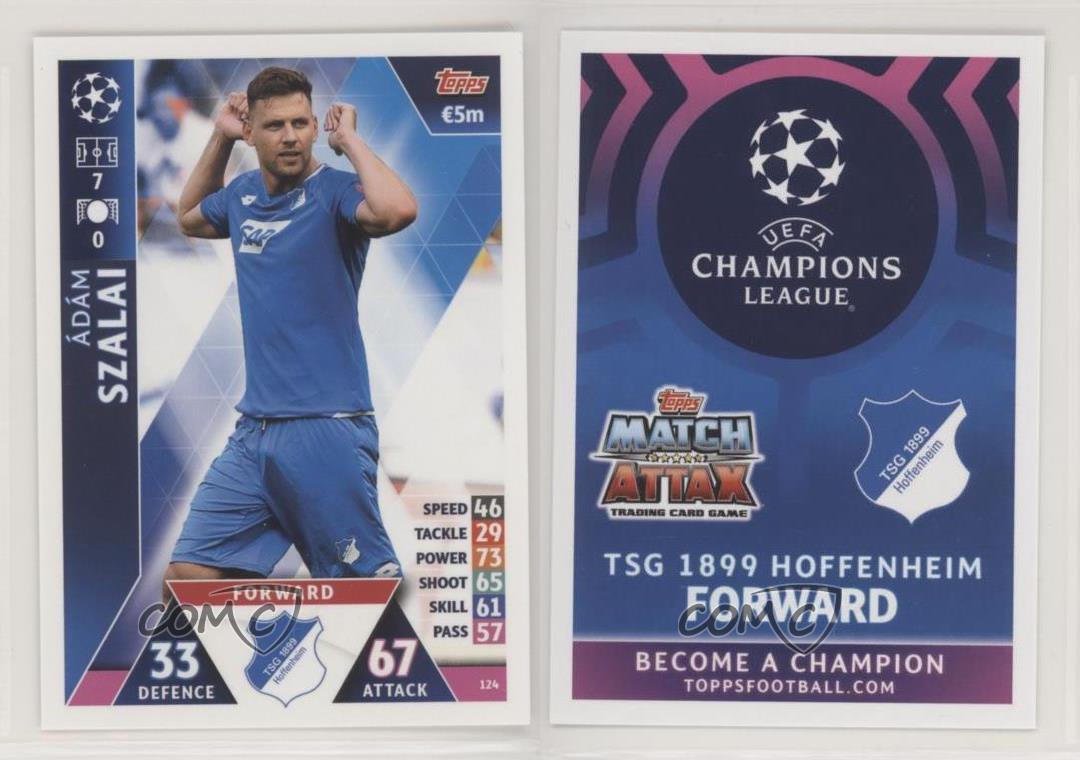 Champions League 18/19 Karte 124 Adam Szalai