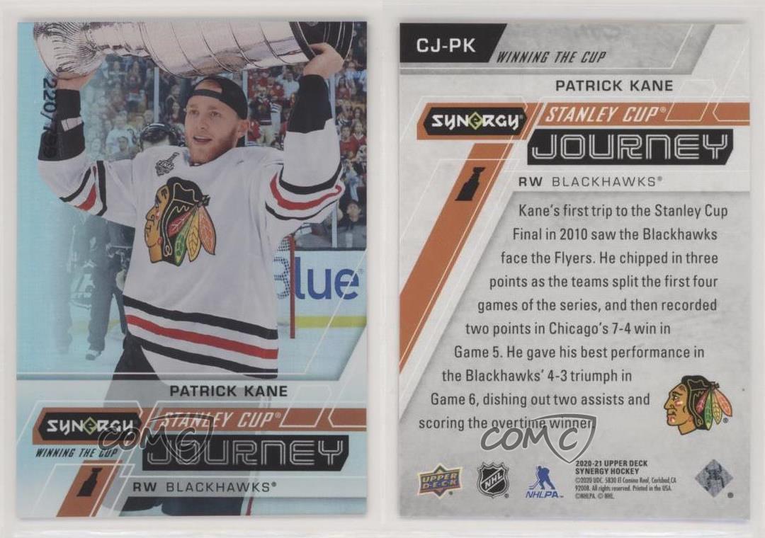 2020 Upper Deck Synergy Stanley Journey Winning the Cup /799 Patrick Kane #CJ-PK