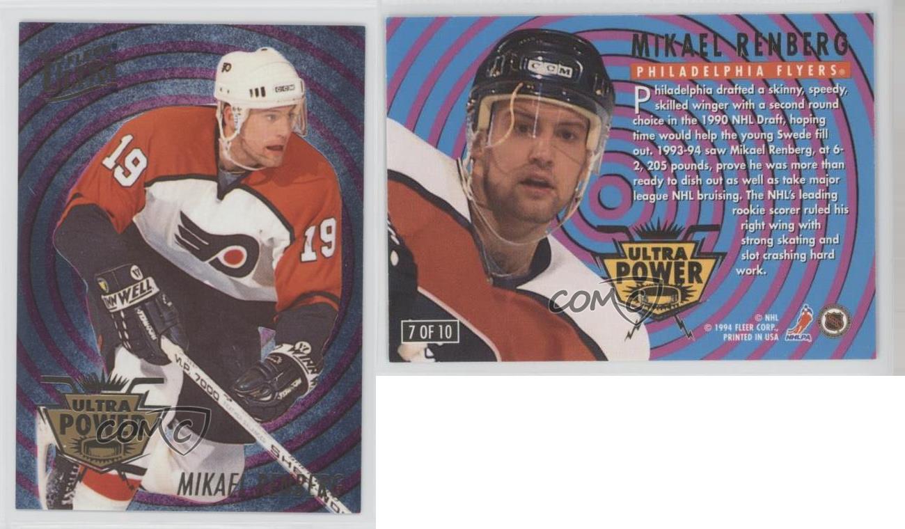 1994-95 Fleer Ultra Ultra Power Mikael Renberg #7