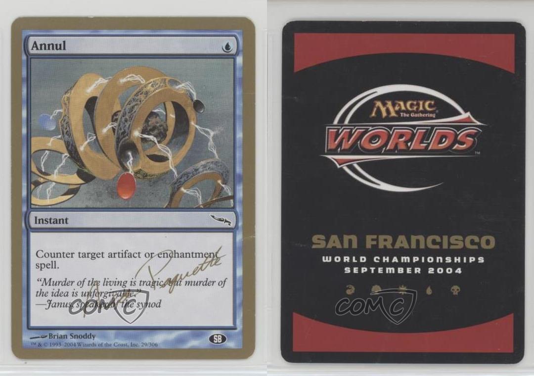 WorldChampionshipDecks2004⭐︎AeoPaquette Magic The Gathering 2004 World Championship Aeo Paquette