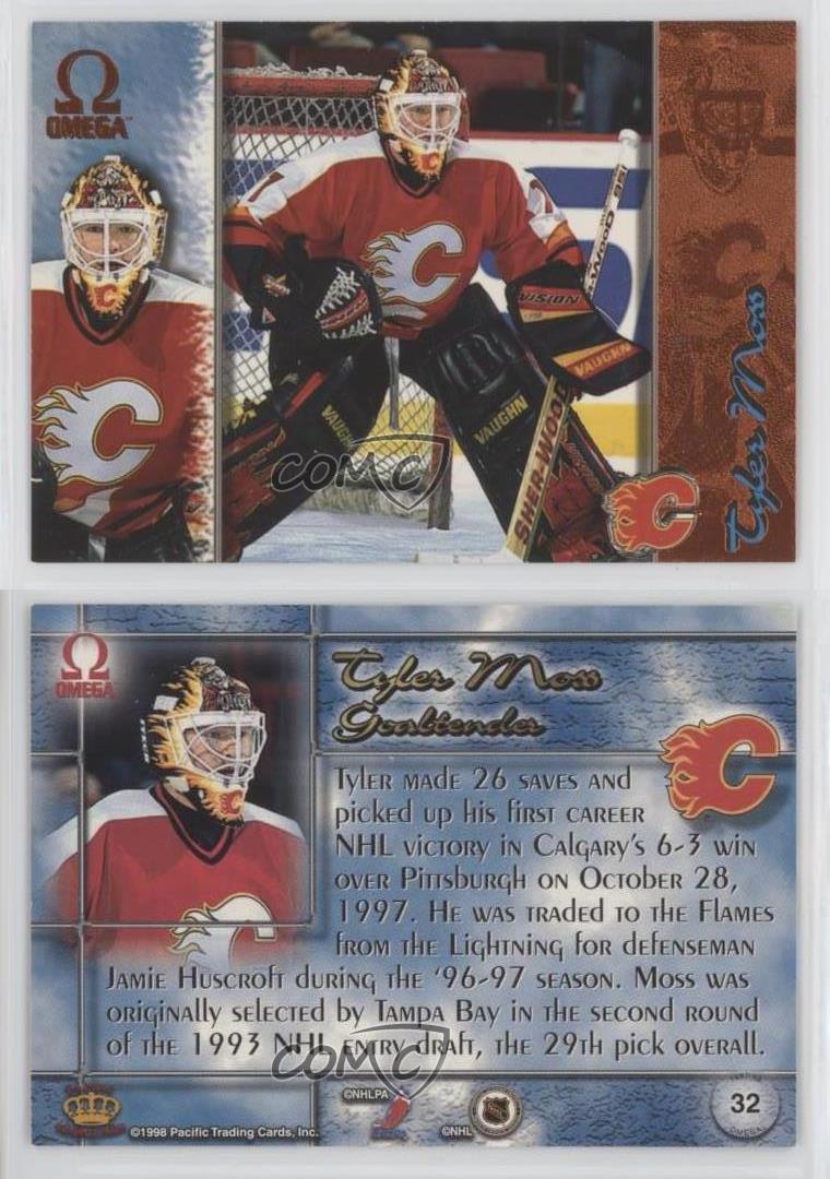 1997-98 Pacific Omega Copper Tyler Moss #32 Rookie RC | eBay
