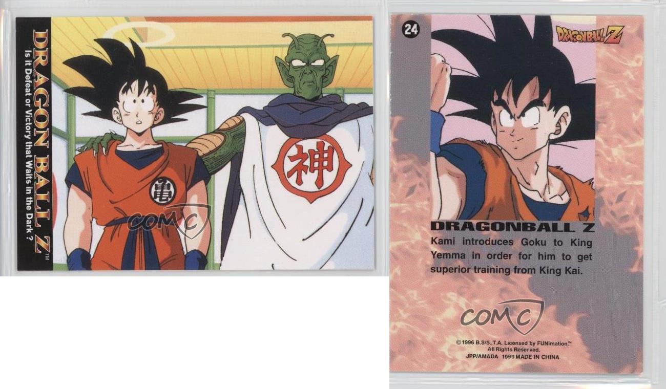 1996 Amada Artbox Dragonball Z Kami Introduces Goku To 24 6o2 Ebay