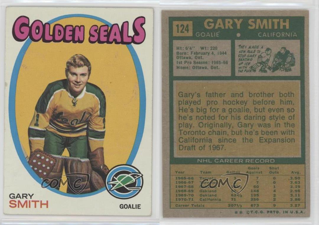 1971-72 Topps Gary Smith #124