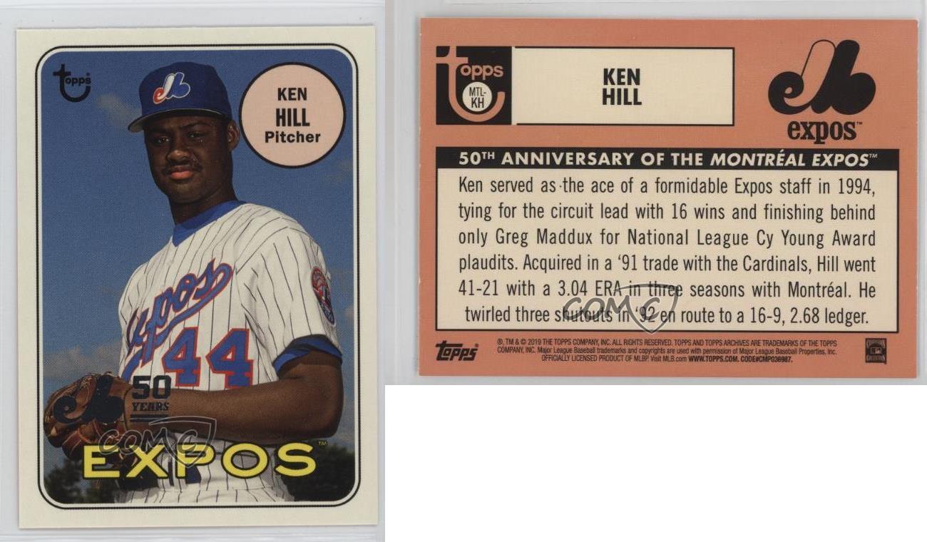 Archivos 2019 50 aniversario de las exposiciones de Montreal lámina de oro/50 Ken Hill - Imagen 4 de 4