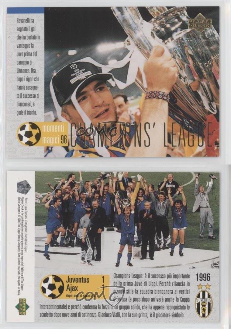 1998 Upper Deck Juventus FC Momenti Magici Fabrizio Ravanelli #78