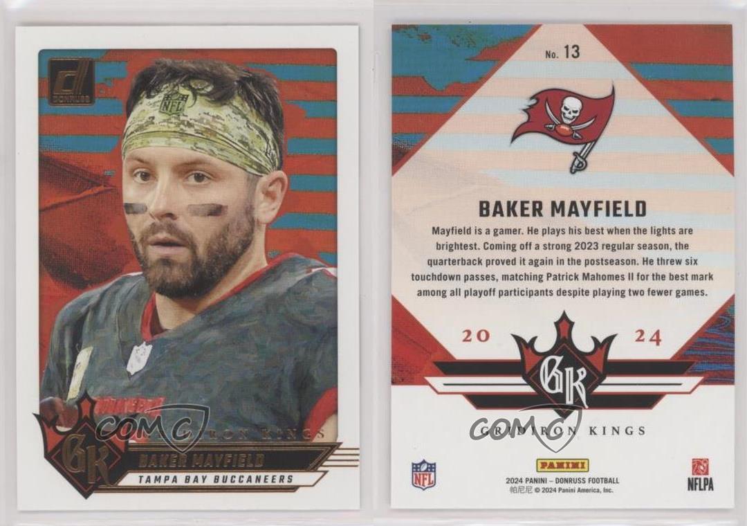 Panini Donruss Gridiron Kings Baker Mayfield 2024 offres #13