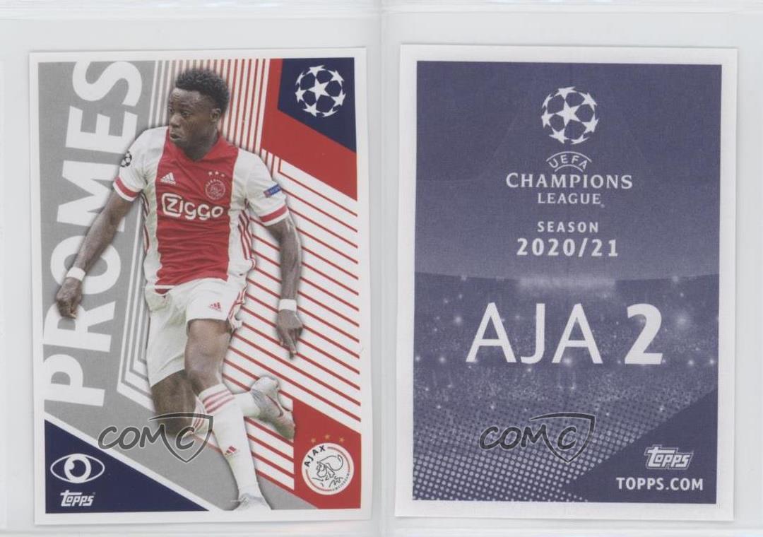 AJA Topps Ligue des Champions Sticker CL 20/21 Aja 2 Quincy Promes One To Watch 