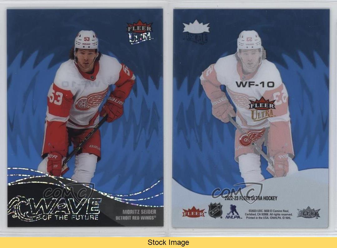 2022-23 Upper Deck Fleer Ultra Wave of the Future Moritz Seider #WF-10