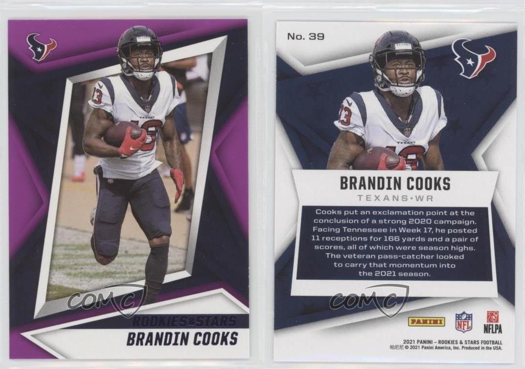 2021 Panini Rookies & Stars Purple Brandin Cooks #39