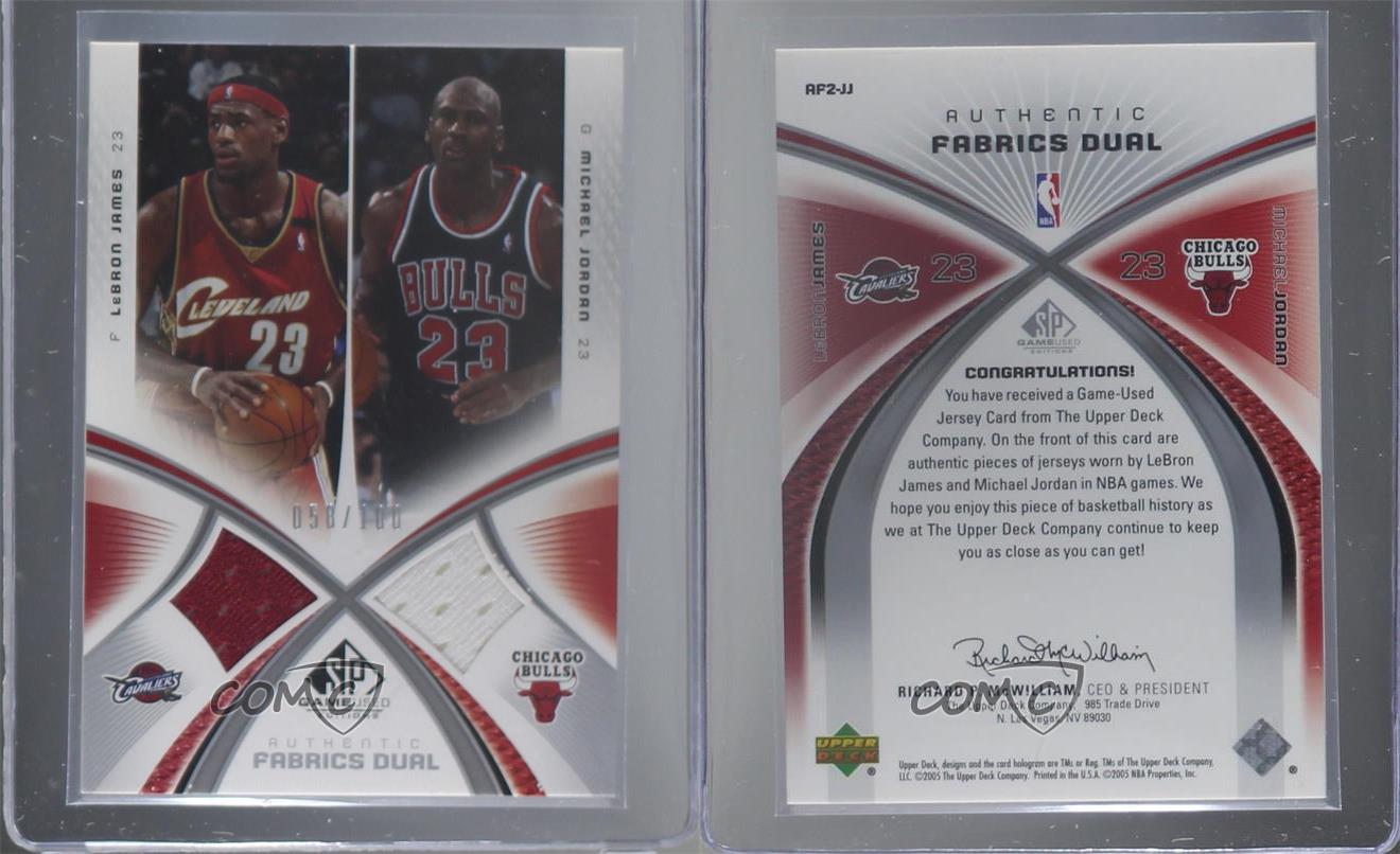 michael jordan jersey card