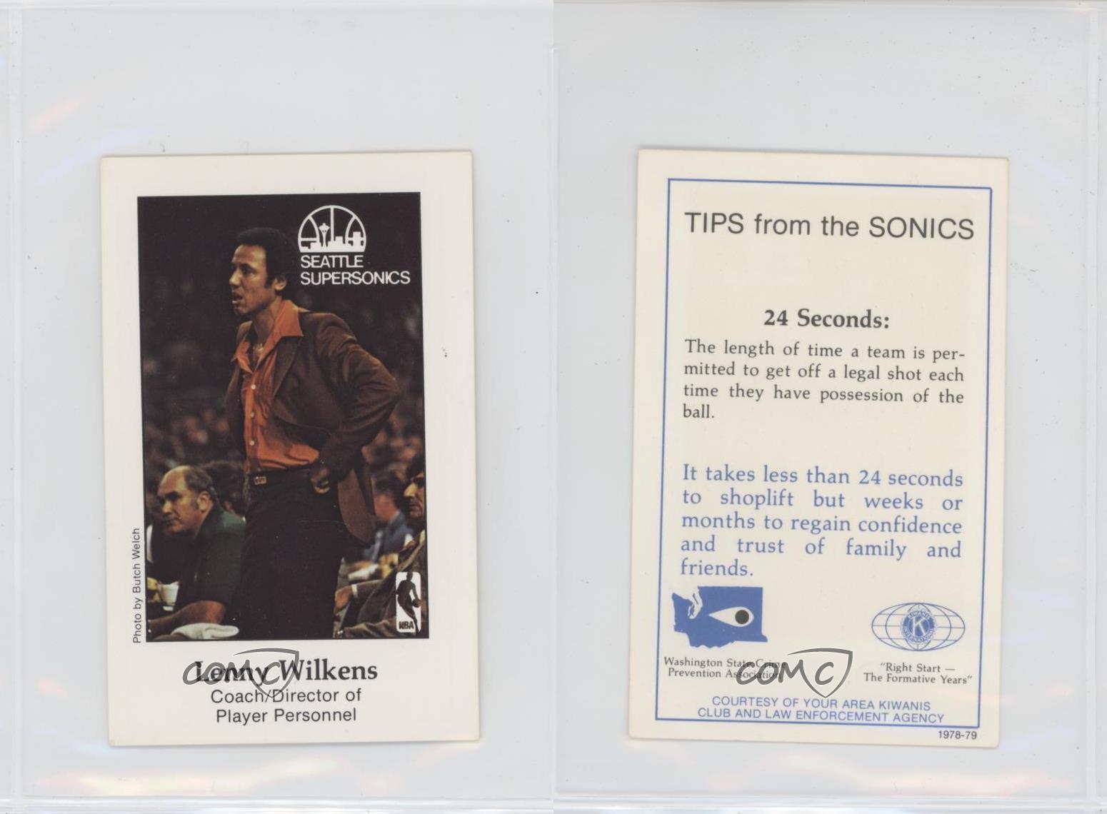 Swi$h - 54. 1978-79 Seattle Supersonics Coach: Lenny Wilkens