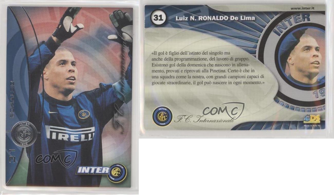 2000 DS Inter Ronaldo 31 ロナウド　インテル　サッカー