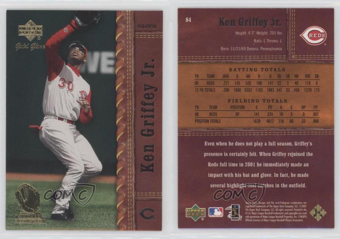 2001 Upper Deck Gold Glove #84 Ken Griffey Jr. at 's Sports