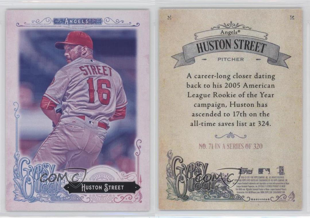 レビュー高評価商品 Topps 2017 Gypsy #71 Street Huston Plate Black Missing Queen その他