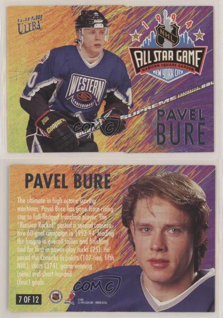 1994-95 Fleer Ultra - All-Star Game #7 - Pavel Bure