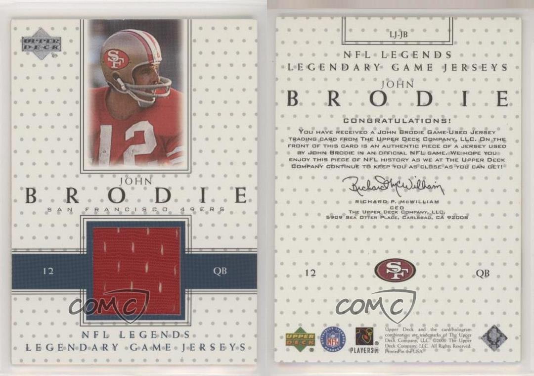 john brodie jersey