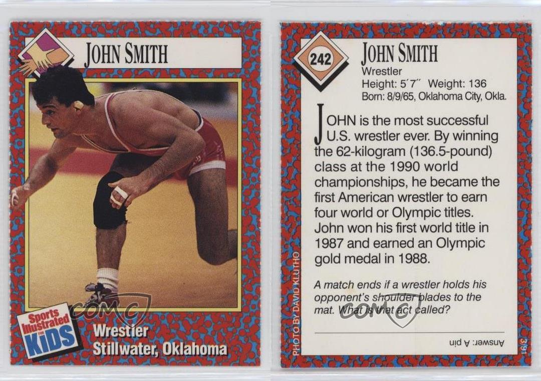 1991 Sports Illustrated for Kids Series 1 John Smith #242