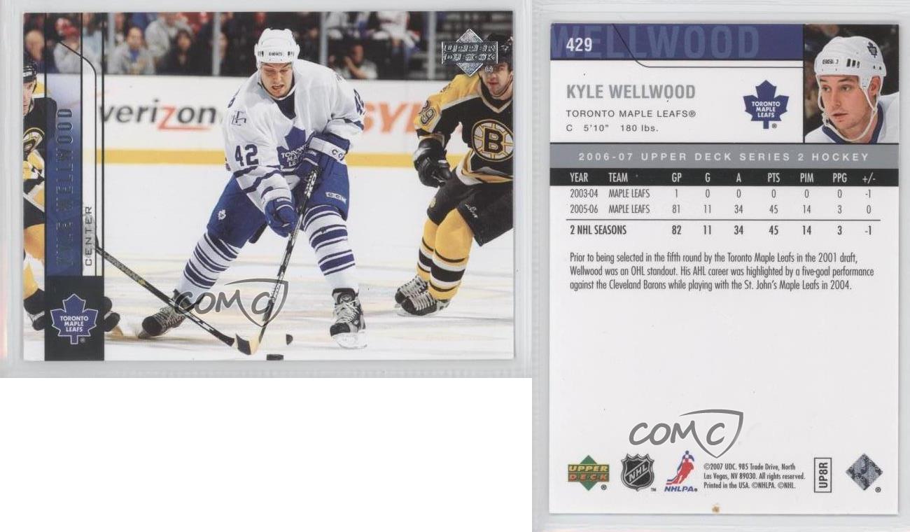 2006-07 Upper Deck Kyle Wellwood #429