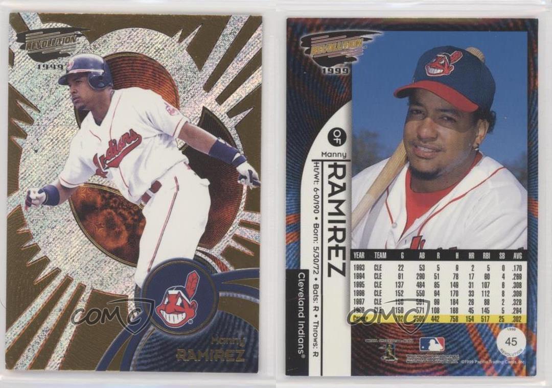 1999 Revolution #45 Manny Ramirez - NM-MT