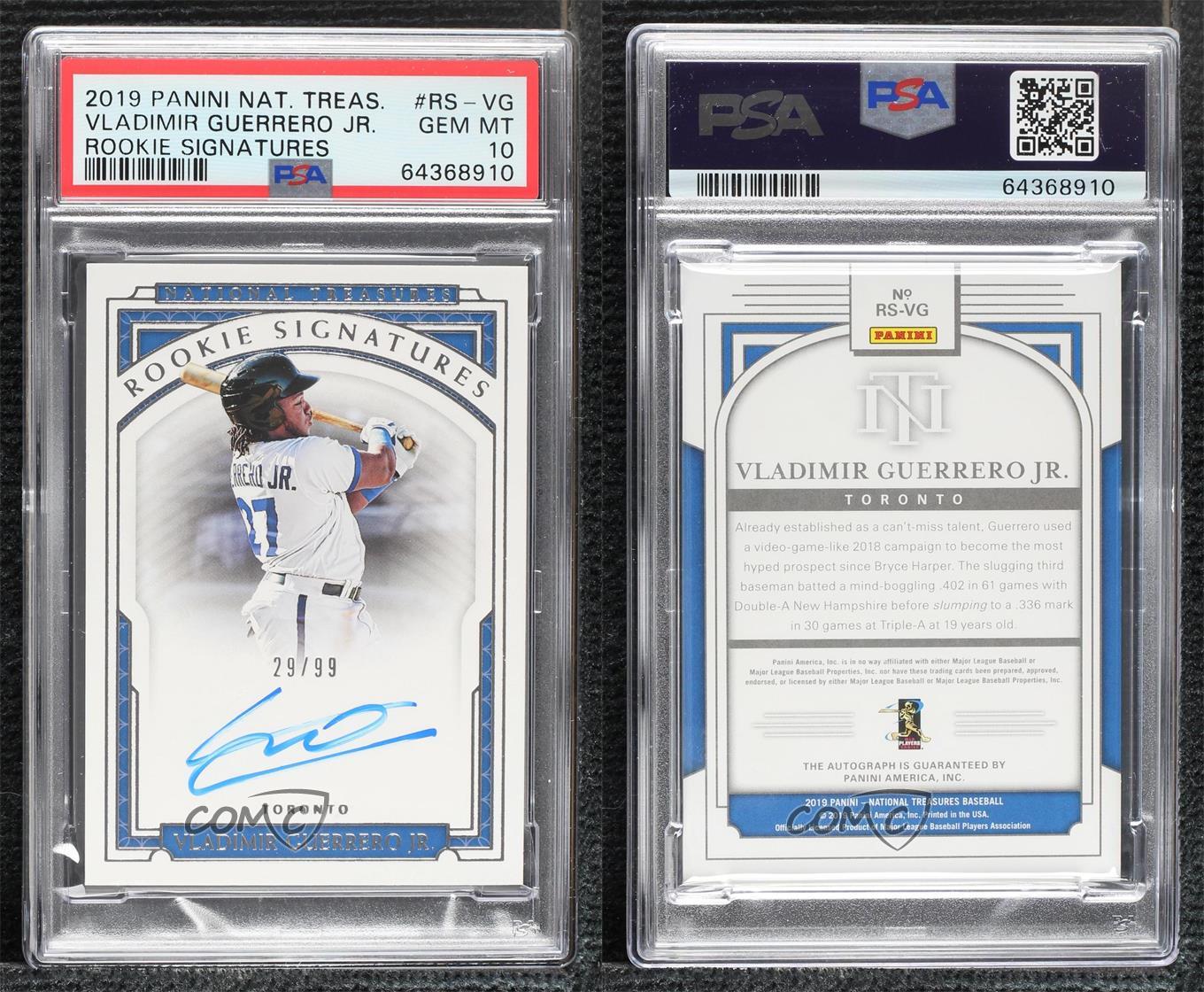 Guerrero Jr. Rc Auto Topps Psa9 | eBay