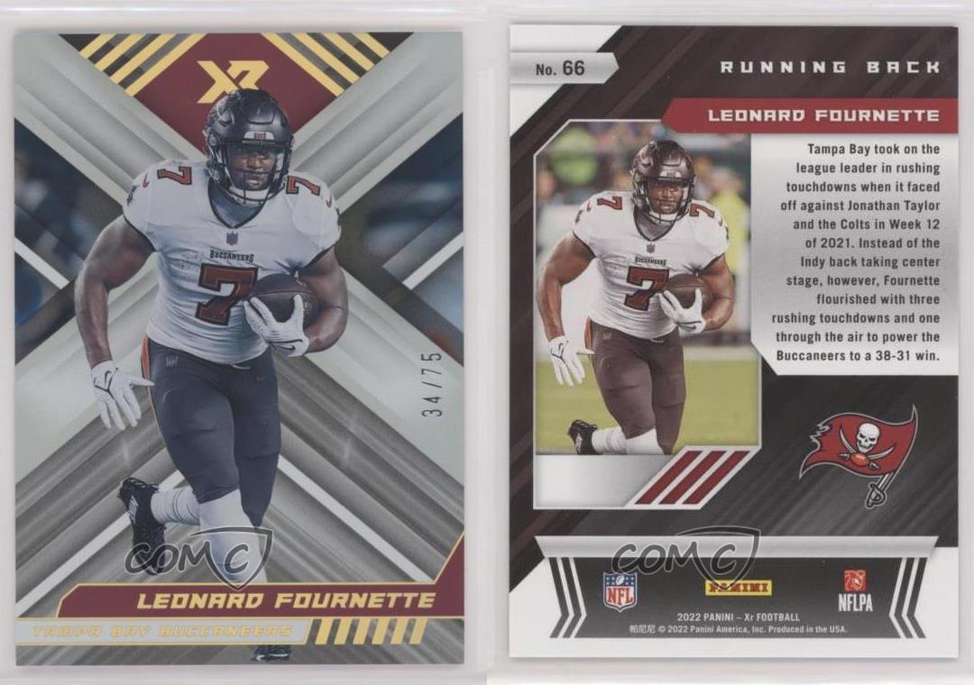 Leonard Fournette Tampa Bay Buccaneers Fanatics Exclusive Parallel