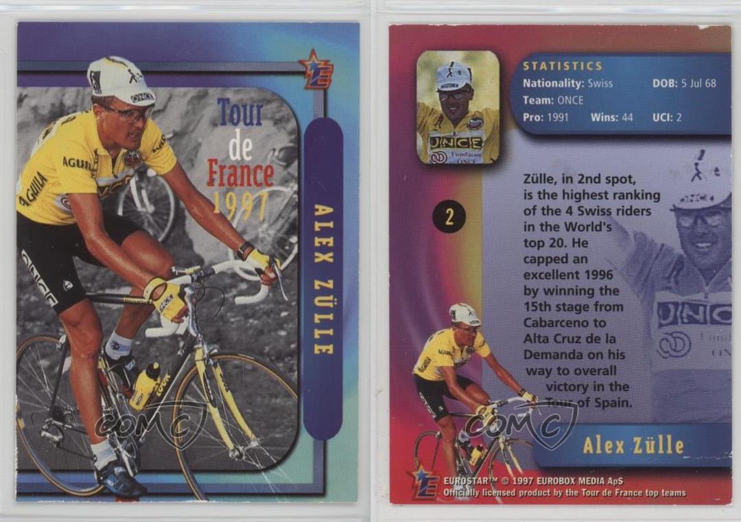 Eurobox Eurostar Tour de France 1997 Alex Zulle #2 offres
