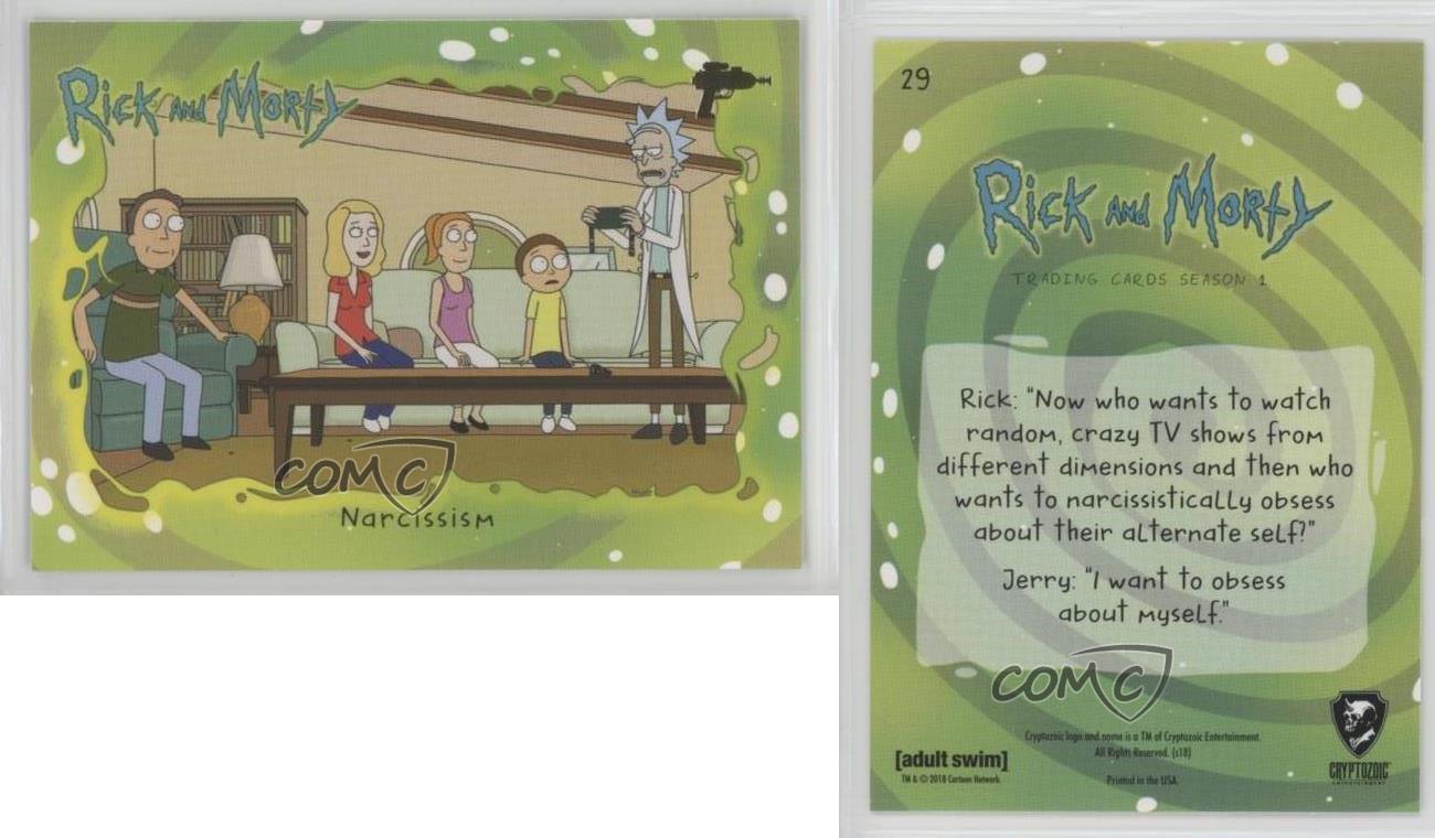 Rick And Morty Season 1 Foil Base Card #30 Trust