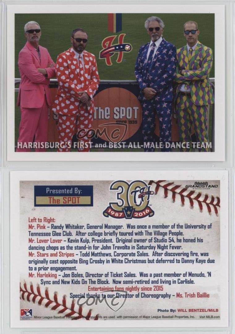 2016 Harrisburg Senators Randy Whitaker Kevin Kulp Todd Matthews Jon Boles - Picture 4 of 4