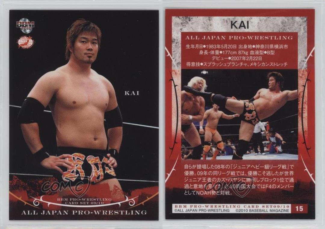 09 10 m Pro Wrestling All Japan Kai 15 Ebay