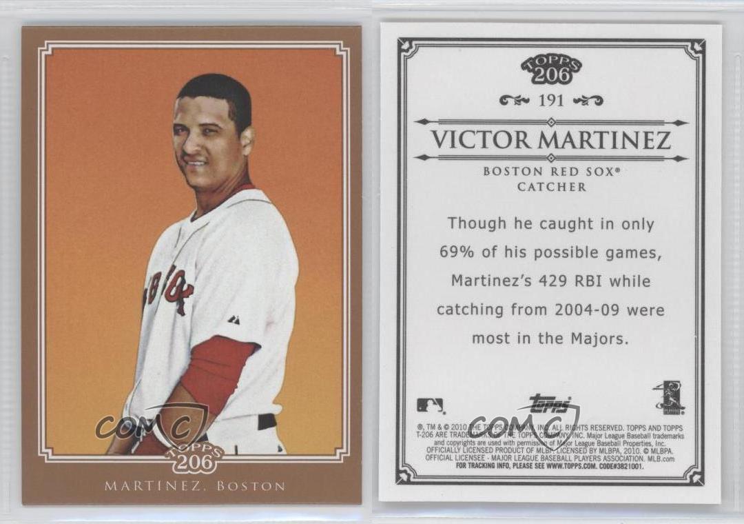  2010 Topps # 191 Victor Martinez Houston Astros