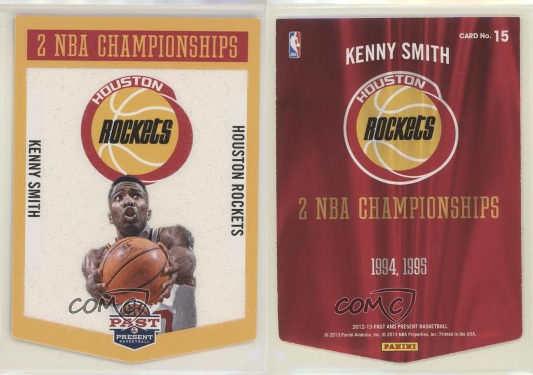 2012-13 Panini Past & Present Winning Touch Championship Banners Kenny  Smith