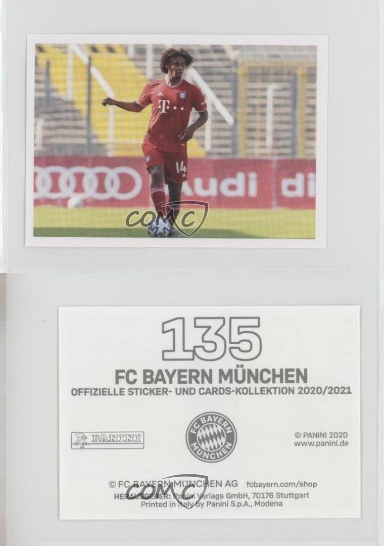 Panini FC Bayern München 2020/21 Hybrid Joshua Zirkzee Sticker 135 