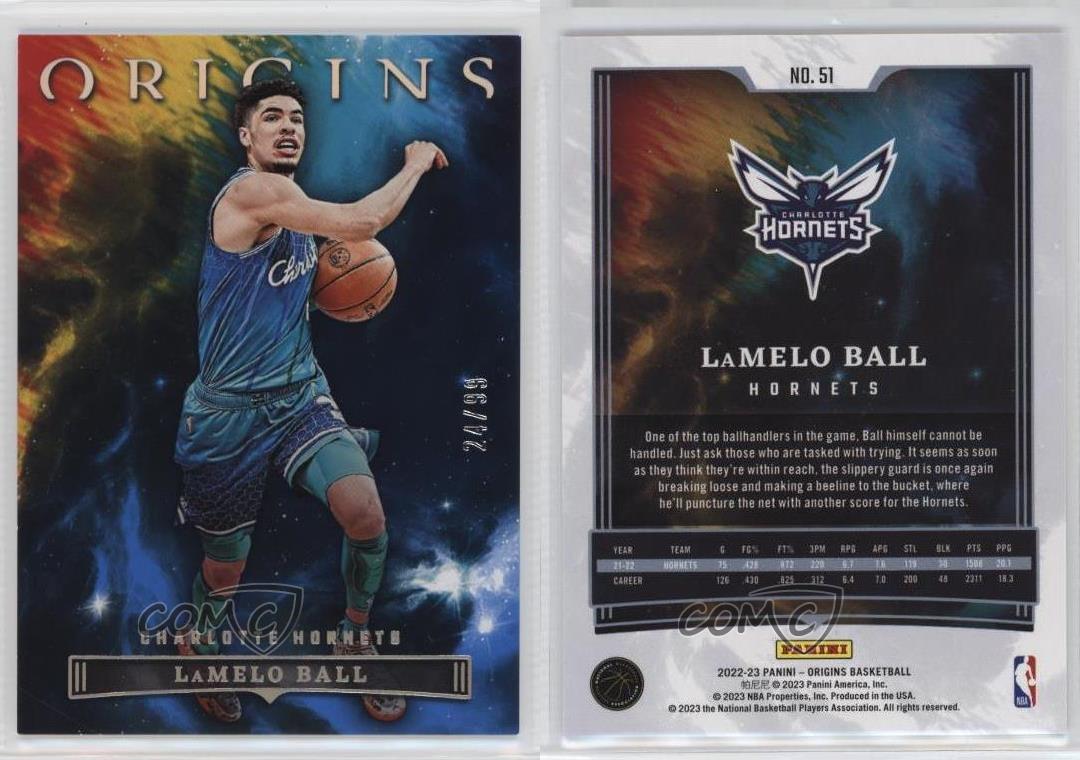 2022-23 Panini Origins Blue /99 LaMelo Ball #51 | eBay