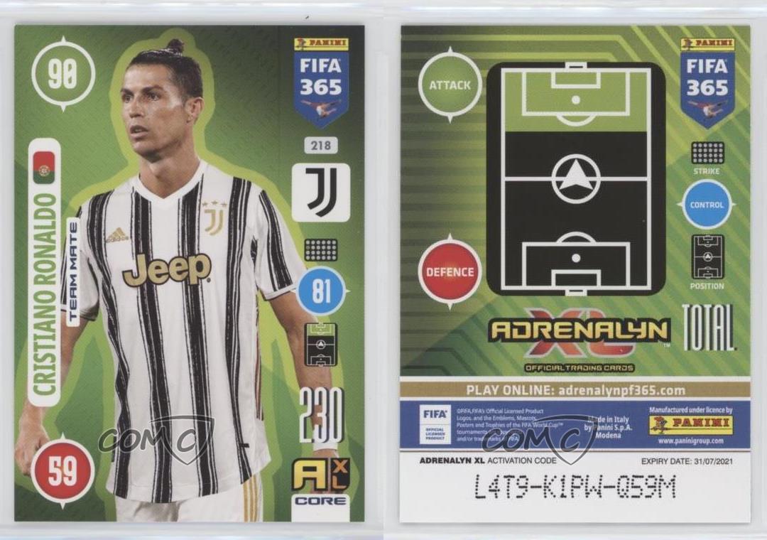 Fifa 365 Cards 2021-218 Cristiano Ronaldo Team Mate 