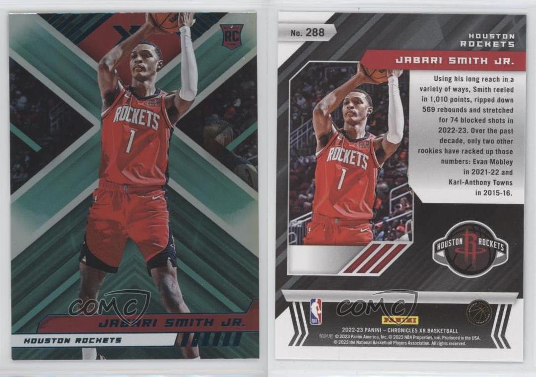 2022-23 Panini Chronicles - Xr Jabari Smith Jr. #288 Teal