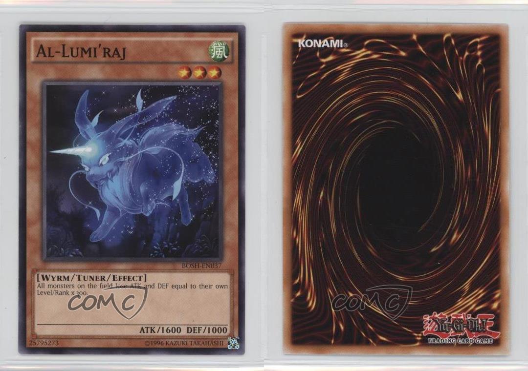 16 Yu Gi Oh Breakers Of Shadow Unlimited Al Lumi Raj Bosh En037 0g4 Ebay