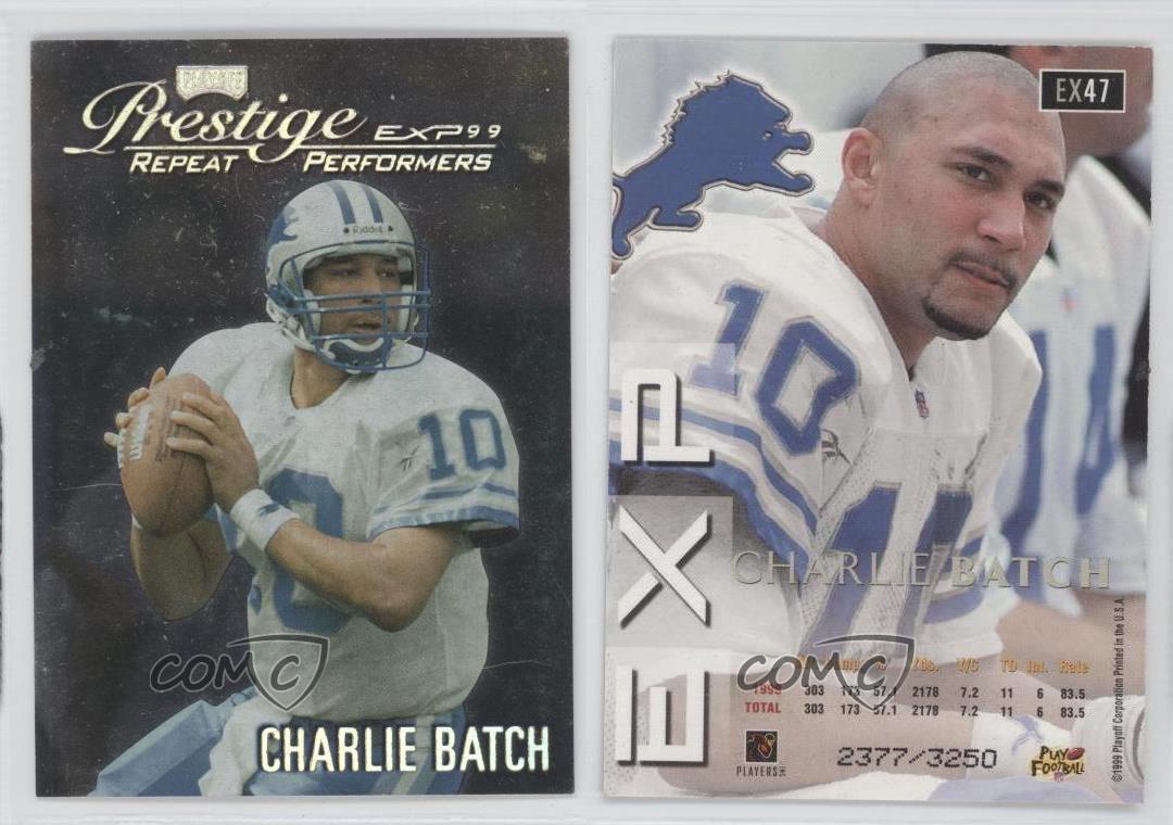Lot Charlie argent Playoff Prestige EXP remises Repeat Performers Reflections 1999