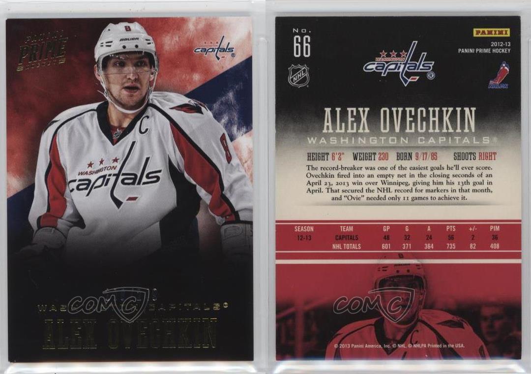 2012-13 Panini Prime /249 Alex Ovechkin #66 - Picture 5 of 5