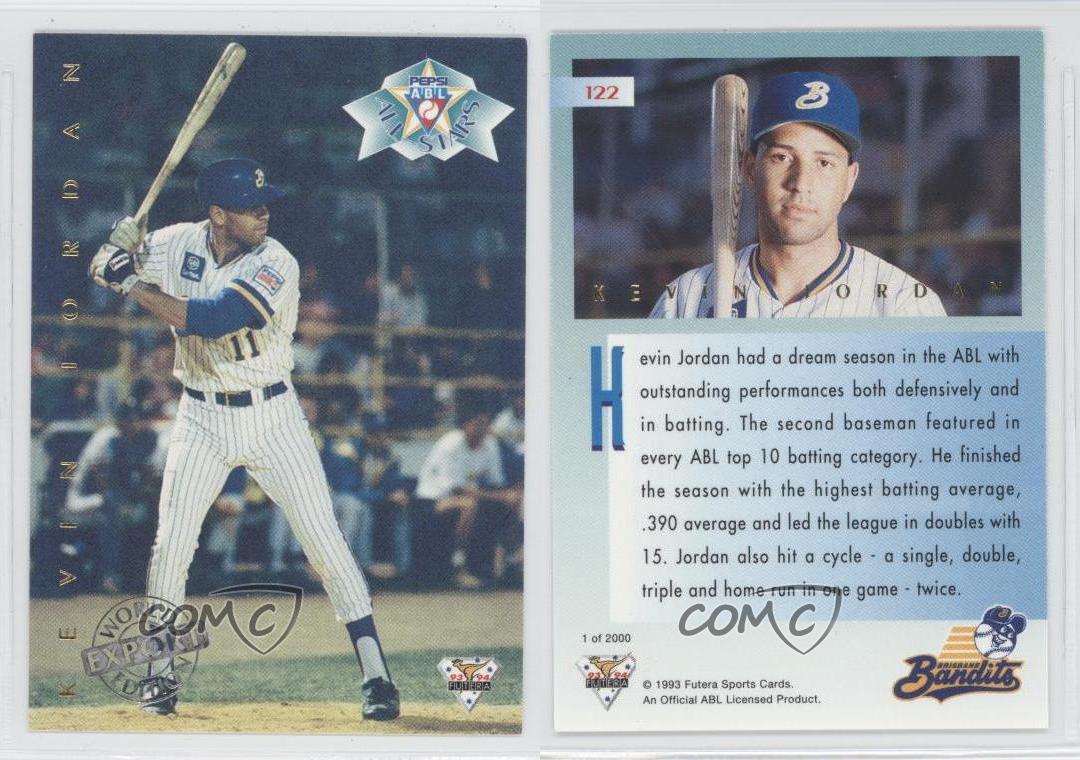 1993 Futera Baseball Card Limited Edition Bonus Ron CAROTHERS All Stars World 