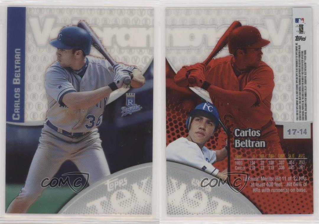 2000 Topps Tek Pattern 14 Carlos Beltran #17-14 - Bild 3 von 3