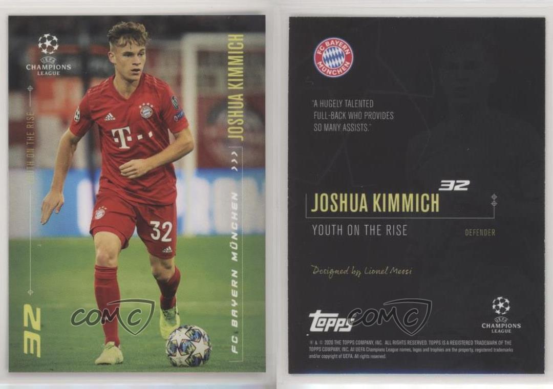 Champions League Youth On The Rise Joshua Kimmich Bayern München Topps Panini 