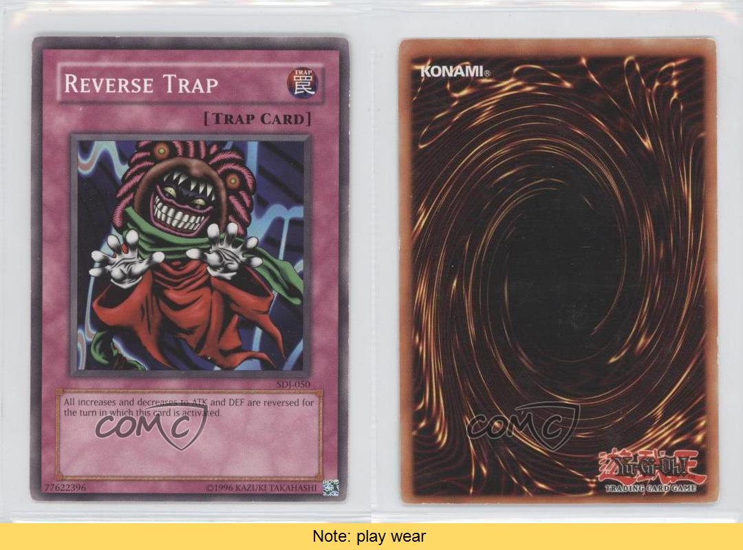 2004 YuGiOh! Starter Deck Joey Unlimited SDJ050 Reverse Trap YuGiOh