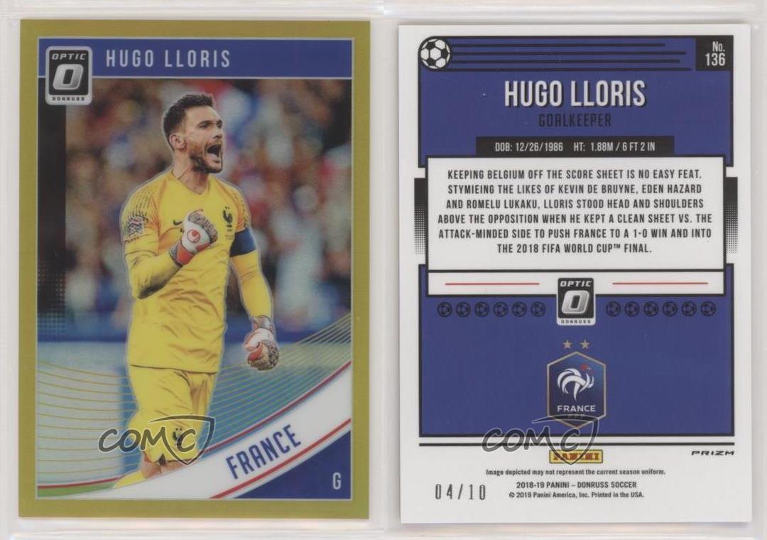 ADRENALYN XL FIFA WORLD CUP RUSSIA 2018 N 136 LLORIS FRANCE MINT!