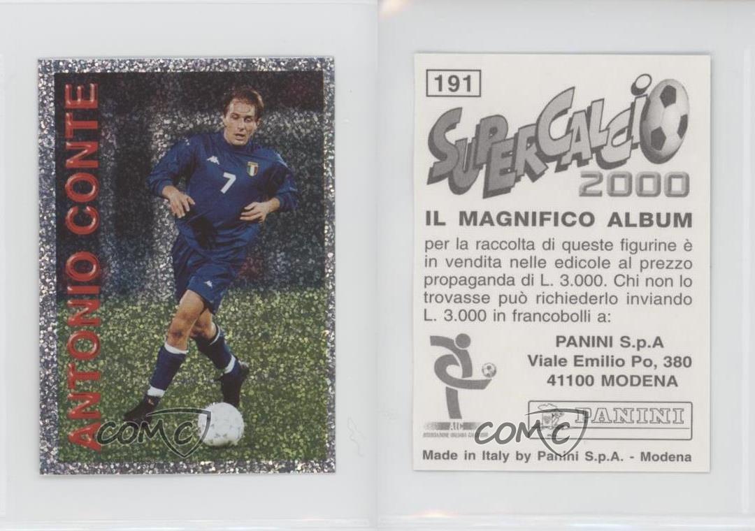 1999-00 Panini SuperCalcio 2000 Stickers Antonio Conte #191 | eBay