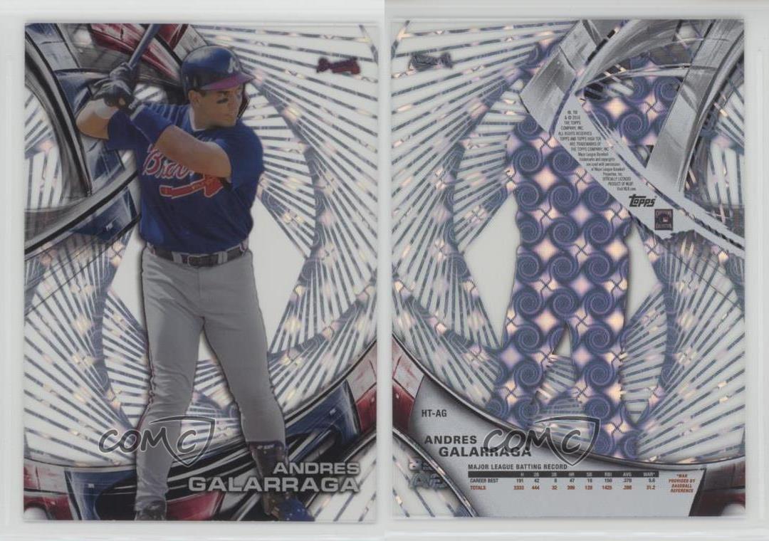 Topps High Tek Andres Galarraga 2016 #HT-AG - Imagen 3 de 3